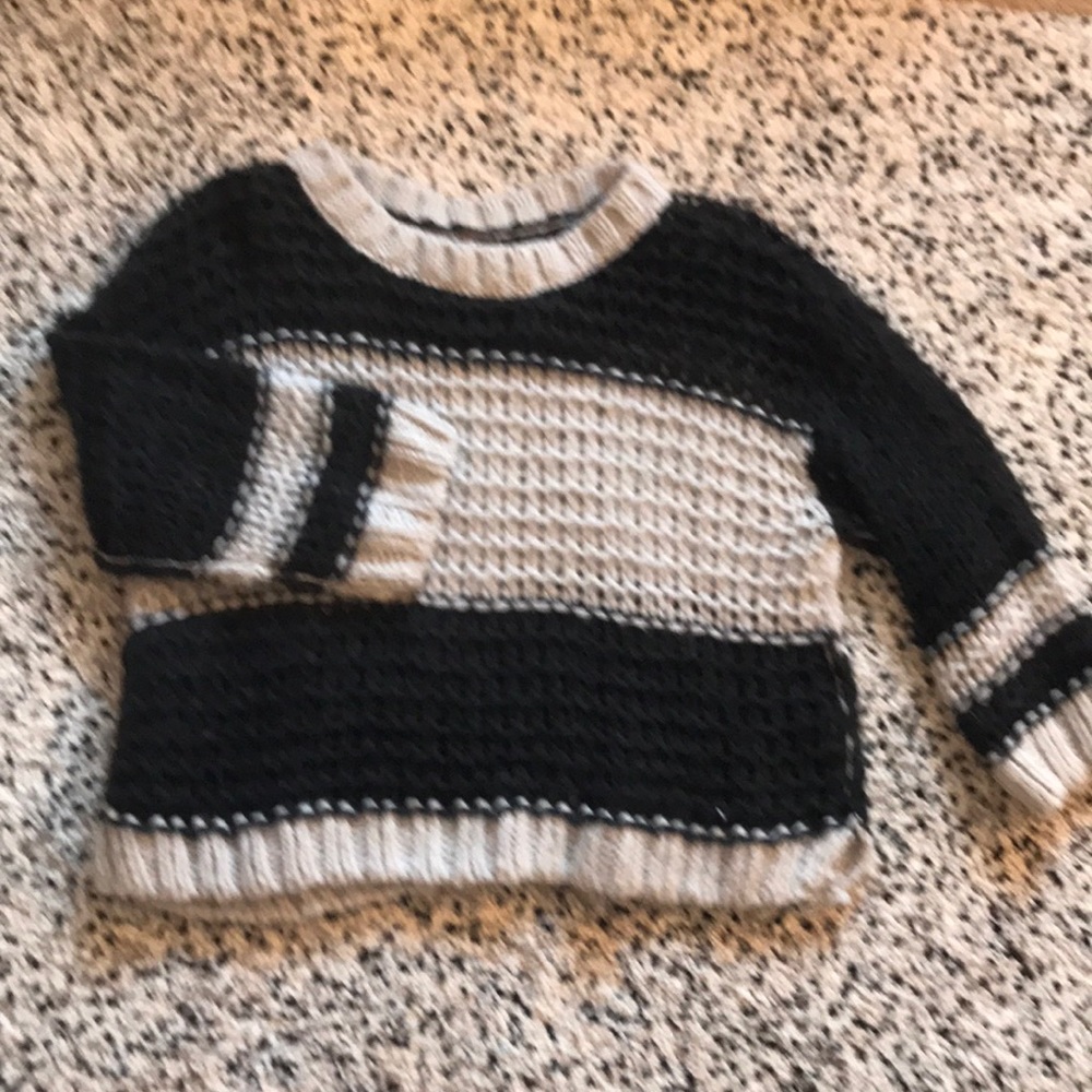 Free people open stitch sweater